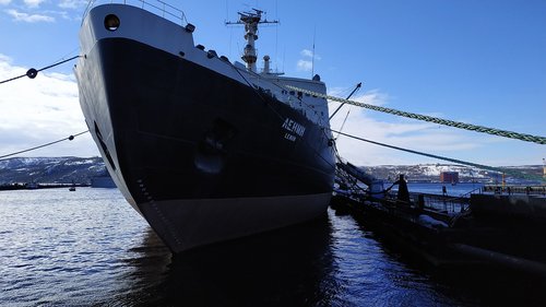 icebreaker  sea  ship
