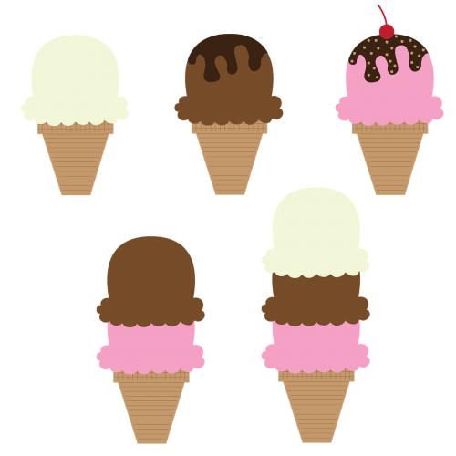 icecream dessert cone