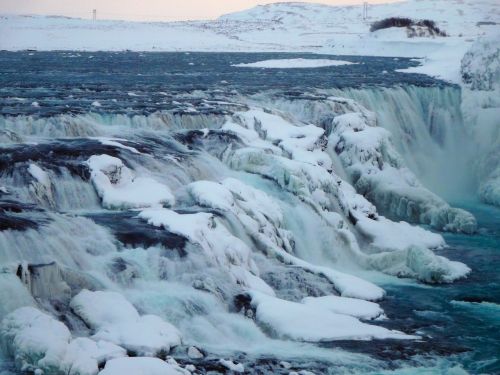 iceland gullfoss river