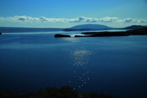 iceland dawn sea