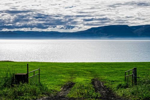 iceland fjord lake