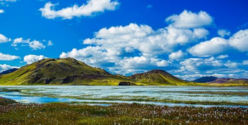 iceland panorama mountains