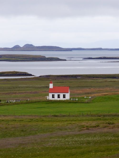 iceland church rural