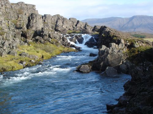 iceland water blue