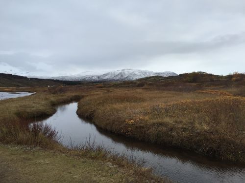 iceland the nature of the mountain