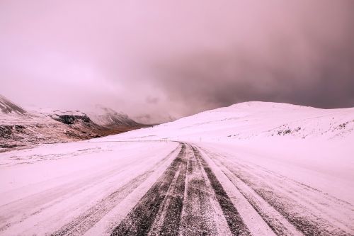 iceland winter snow