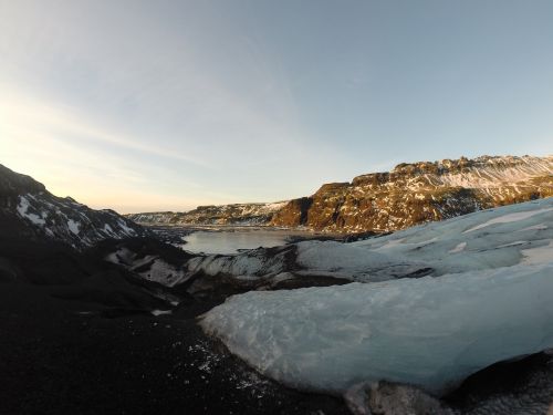 iceland glacier nature