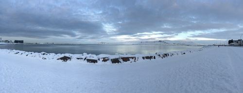 iceland reykjavik faxa bay