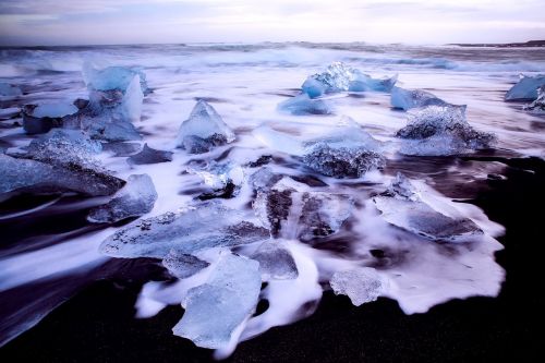 iceland ice frozen