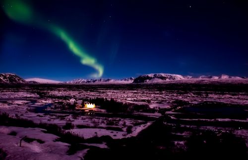 iceland aurora borealis northern lights