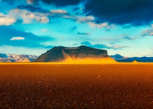 iceland mountains landscape