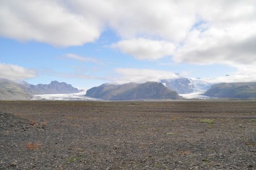 iceland glacier skaftafell