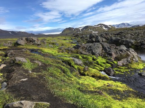 iceland rocks mountains