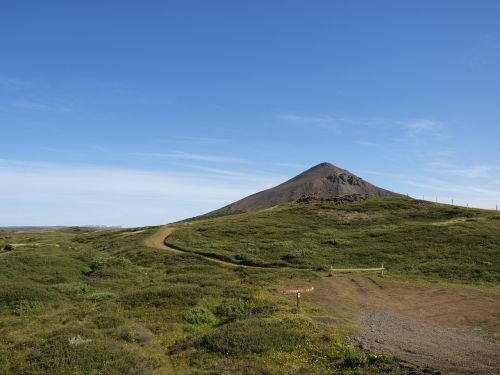 iceland landscape mountain