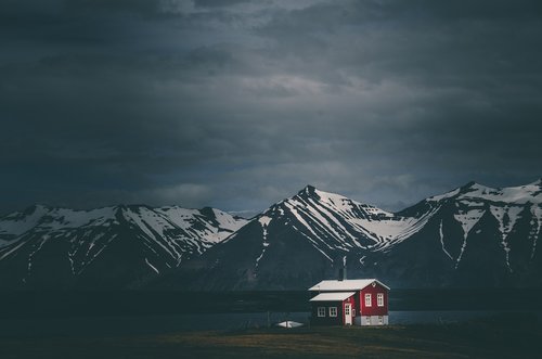 iceland  landscape  field