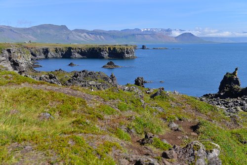 iceland  landscape  cliffs