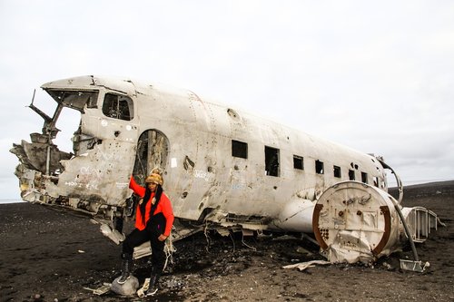 iceland  airplane  plane