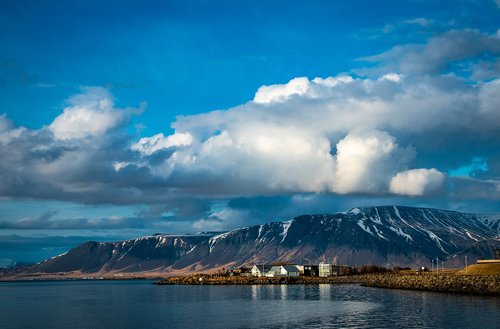 iceland  reykjavik  city