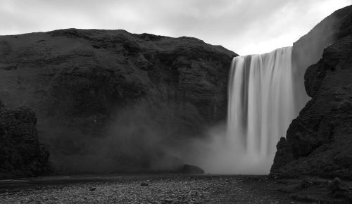 iceland falls the scenery