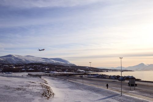 iceland snow the scenery