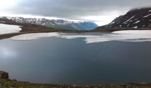 iceland lake glacier