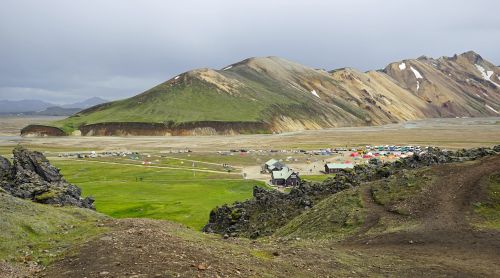 iceland landmannahellir landscape