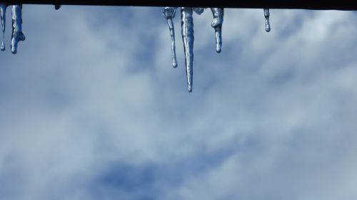 icicle sky ice cold