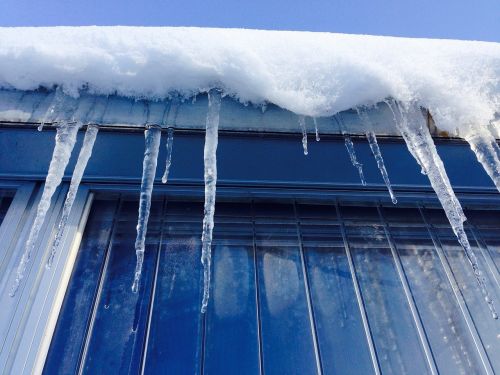 icicle window ice