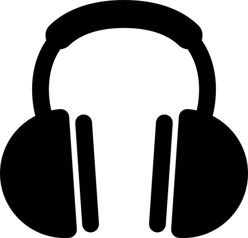 icon headphones hearing