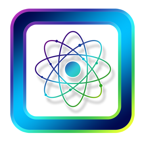 icon atom symbol
