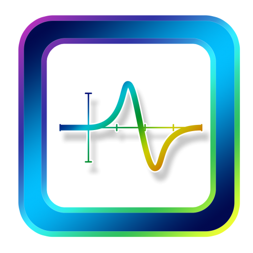 icon mathematics curve