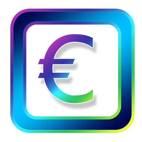 icon euro symbols
