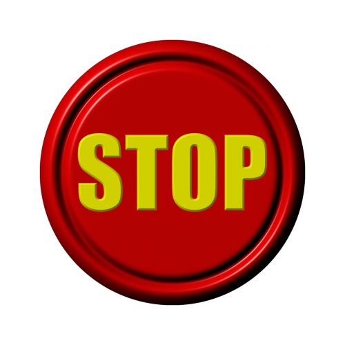 icon button stop