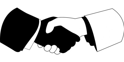 icon vector art handshake