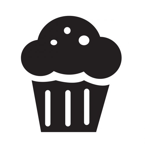 icon muffin dessert