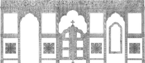 iconostasis altar altar door