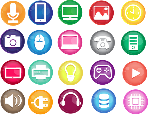 icons vector technology