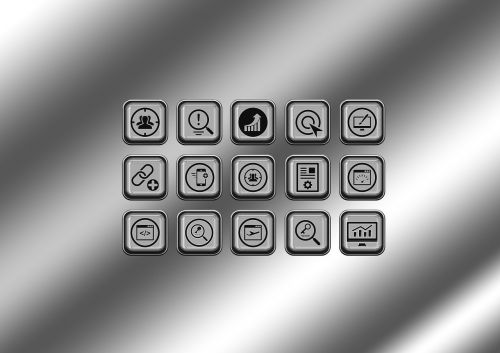 icons symbols structure