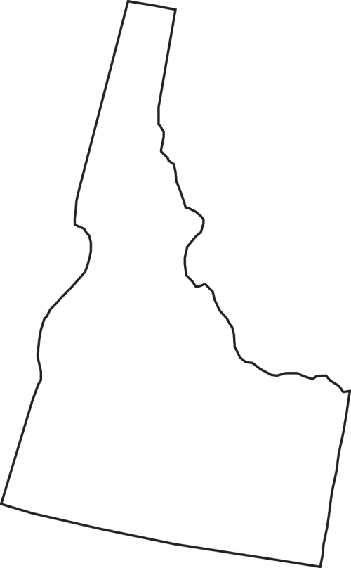 idaho state map