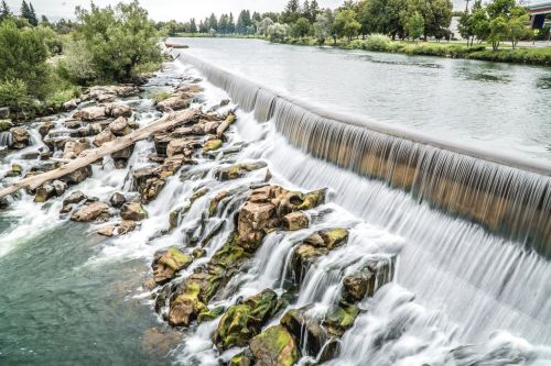 idaho falls water waterfall