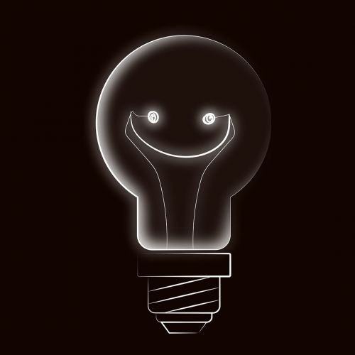 idea light bulb enlightenment