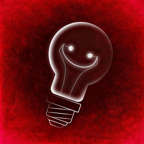 idea light bulb enlightenment