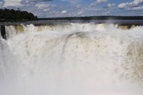 iguassu  brazil  waterfall