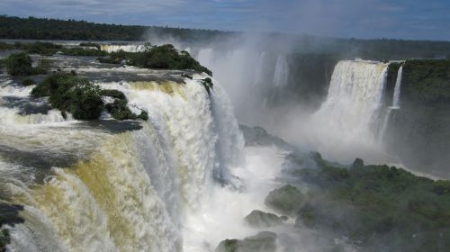 iguazú waterfalls waterfall water wall