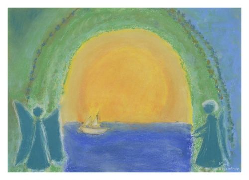 image painting sun