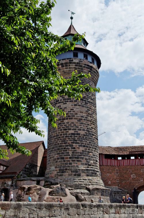 imperial castle nuremberg tower