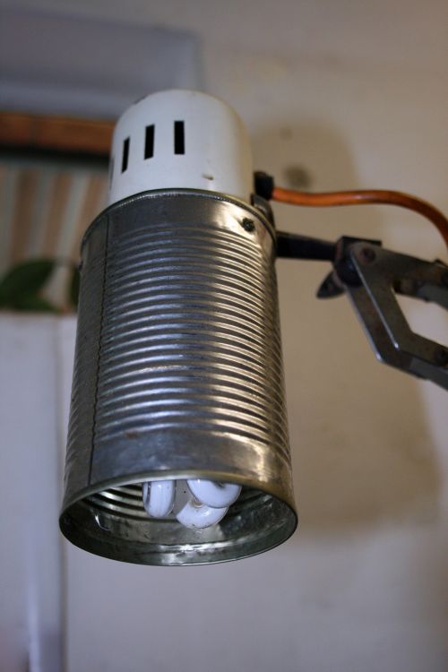 Improvised Lamp Shade