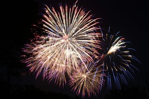 independence day fireworks celebration