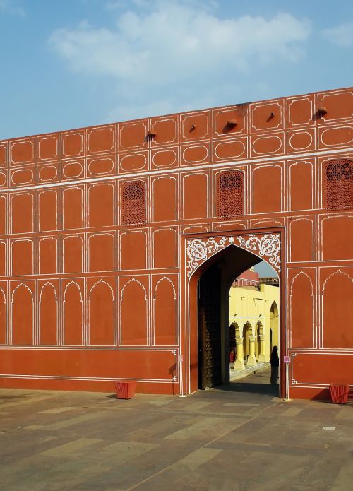 india jaipur porch