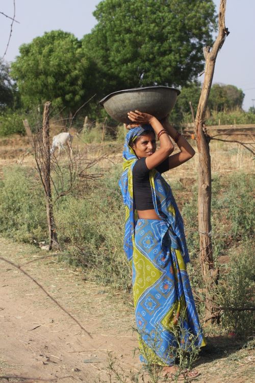 india woman saree